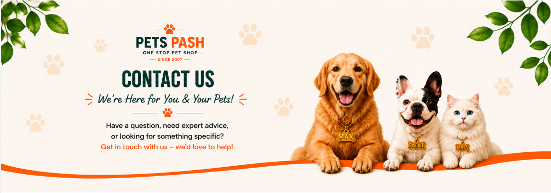 Contact Us — Pets Pash, We're Here for You & Your Pets